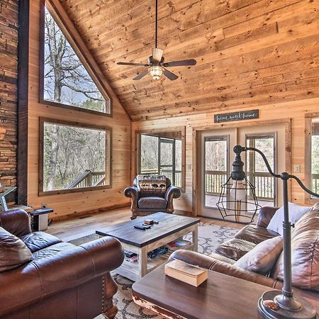 Modern Murphy Cabin With Nottely River Views! Exterior photo