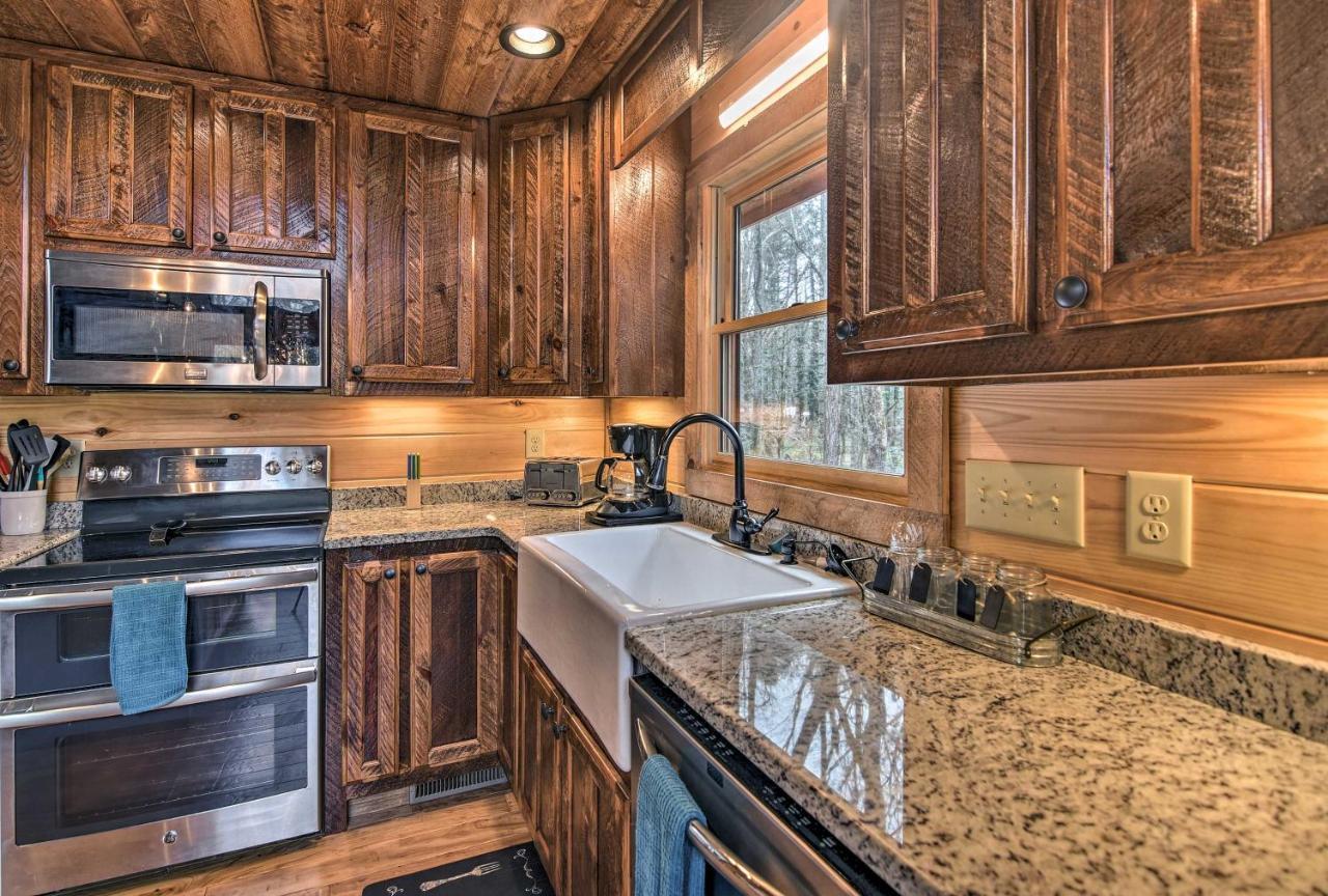 Modern Murphy Cabin With Nottely River Views! Exterior photo